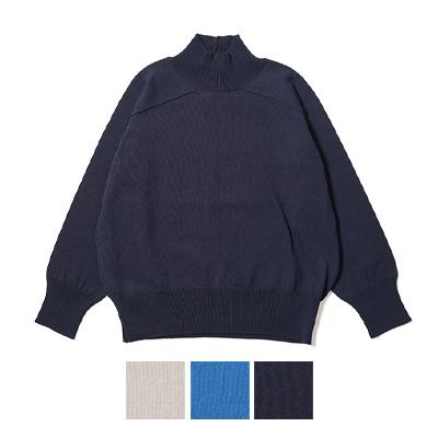 homspun（ホームスパン） コットンコード ハイネックプルオーバー