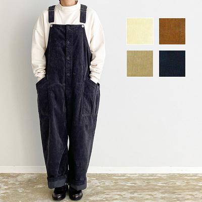 HARVESTY（ハーベスティ） CORDUROY OVERALLS コーデュロイ 
