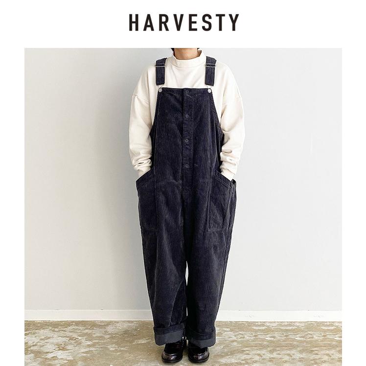 HARVESTY 　ハーベスティ コーデュロイ オーバーオール 　美品 HARVESTY（ハーベスティ） CORDUROY OVERALLS コーデュロイ