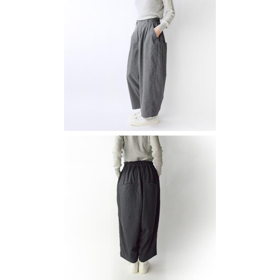 HARVESTY (ハーベスティ) T/R WIDE EGG PANTS ワイドエッグパンツ