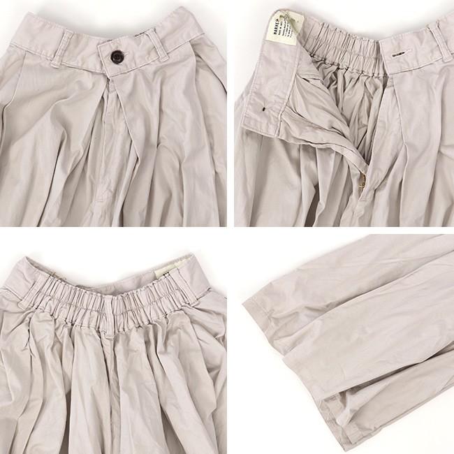 HARVESTY ハーベスティ SATIN CARMEN CULOTTES サテン カルメン