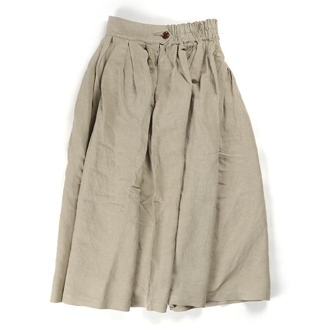 HARVESTY (ハーベスティ) LONG SKIRT LINEN/RAYON (リネンレーヨン  