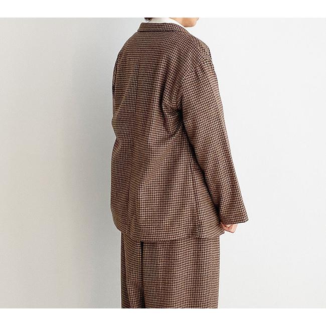 harvesty ハーベスティ ウールツイードズートジャケット　チェックコート HARVESTY（ハーベスティ） WOOL TWEED ZOOT JACKET（ウールツイード