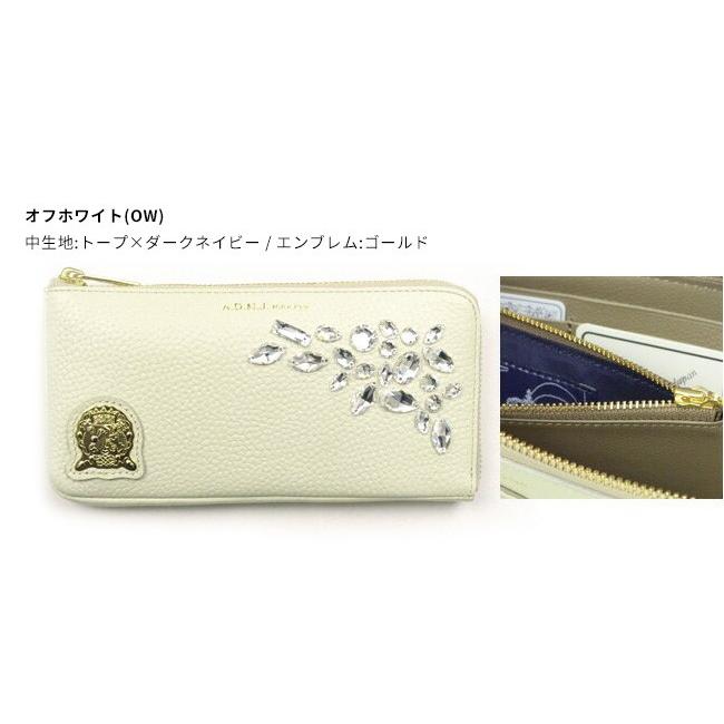 A.D.M.J（エーディーエムジェイ） (ポイント10倍) ADMJ 牛革横長