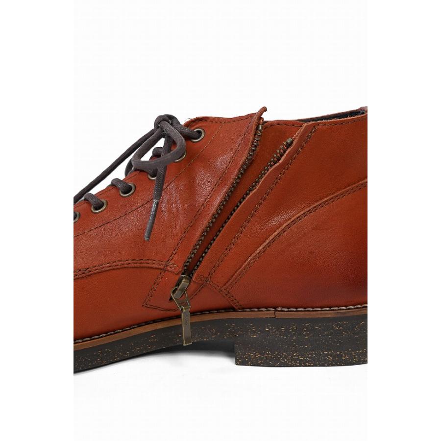 PADRONE（パドローネ） チャッカブーツ サイドジップ CHUKKA BOOTS