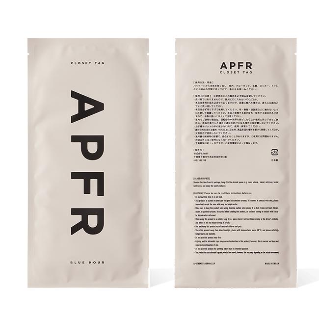 APFR APFR(アポテーケフレグランス) CLOSET TAG クローゼットタグ : rish - 通販 - Yahoo!ショッピング