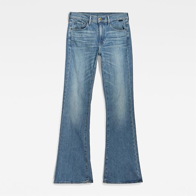 G-Star RAW(ジースターロゥ) 3301 FLARE JEANS フレアジーンズ D21290-B767-D344｜womanremix｜06