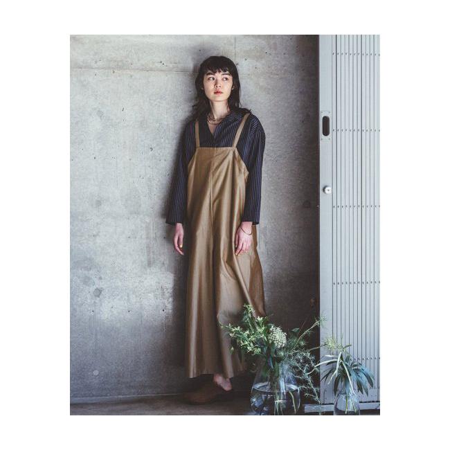 miiThaaii ミーターイー チャリタリ サロペット BEIGE ベージュ