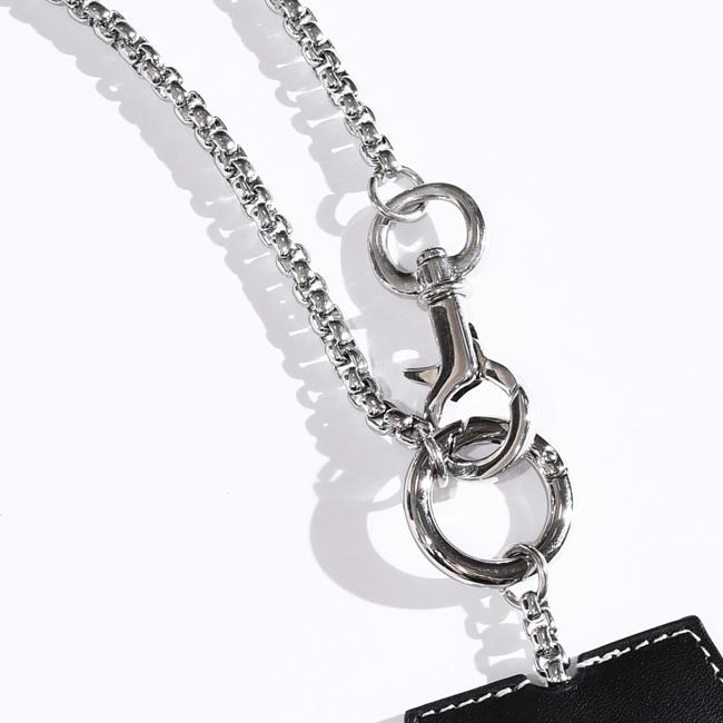 HIDAKA（ファッション） HIDAKA(ヒダカ) KEY CROCHET CHAIN NECKLACE 