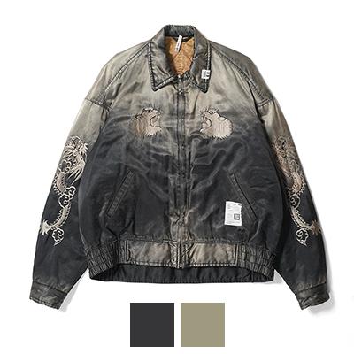 メゾンミハラヤスヒロ　ブルゾン　スカジャン　ベロア　ドクロ メゾンミハラヤスヒロ ブルゾン スカジャン ベロア ドクロ 【公式通販】