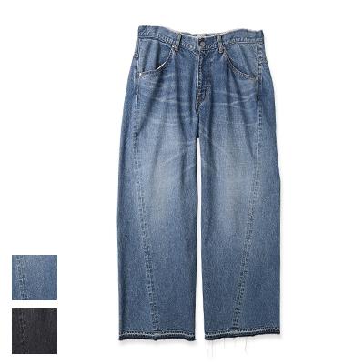 【美品／即購入OK】JieDa 3D BAGGY DENIM サイズ1 JieDa（ジエダ） USED 3D BAGGY DENIM ユーズド3Dバギーデニム Jie-24S