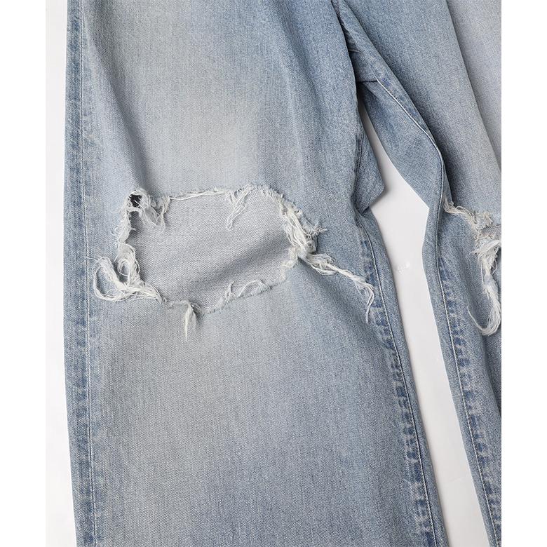 JieDa JieDa(ジエダ) DAMAGE ONE TUCK WIDE STRAIGHT DENIM JieDa JieDa(ジエダ) DAMAGE ONE TUCK WIDE STRAIGHT DENIM