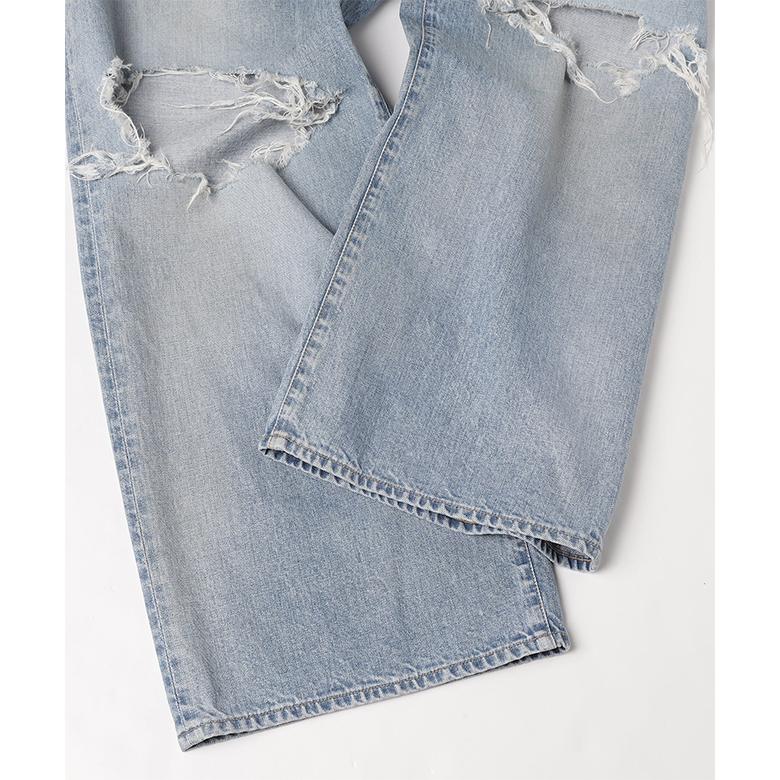 JieDa JieDa(ジエダ) DAMAGE ONE TUCK WIDE STRAIGHT DENIM JieDa JieDa(ジエダ) DAMAGE ONE TUCK WIDE STRAIGHT DENIM
