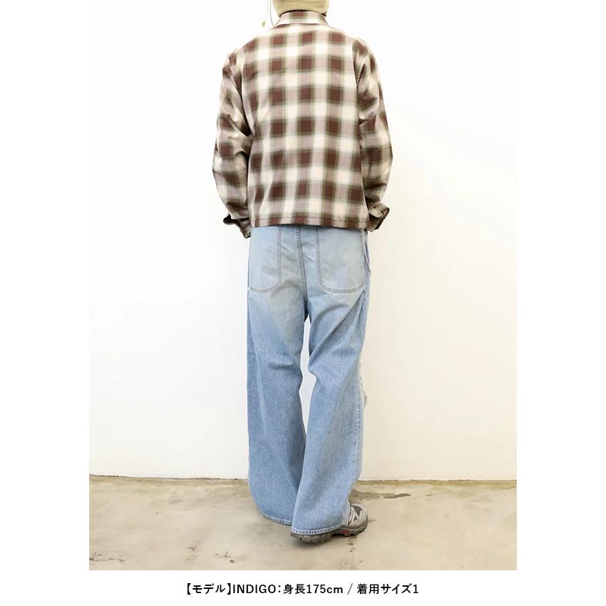 JieDa JieDa(ジエダ) DAMAGE ONE TUCK WIDE STRAIGHT DENIM JieDa JieDa(ジエダ) DAMAGE ONE TUCK WIDE STRAIGHT DENIM