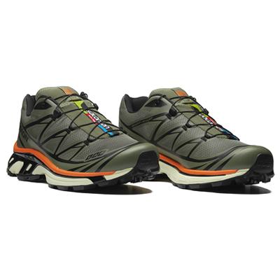 SALOMON（サロモン） XT-6 Deep Lichen Green/Black/Red Orange
