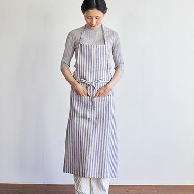fog linen work（フォグリネンワーク） LINEN FULL APRON JOSEPH