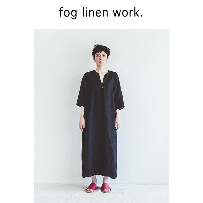 Fog Linen Work フォグリネンワーク Jenny Dress Black ジェニー ワンピース ブラック Lwa342 17 Lwa342 17 Womanremix 通販 Yahoo ショッピング
