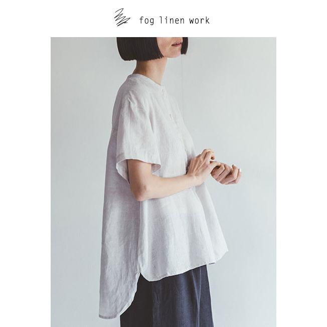 fog linen work（フォグリネンワーク） ミカエラ トップ ホワイト