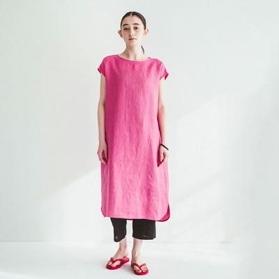 fog linen work（フォグリネンワーク） カーリン ワンピース ローズ