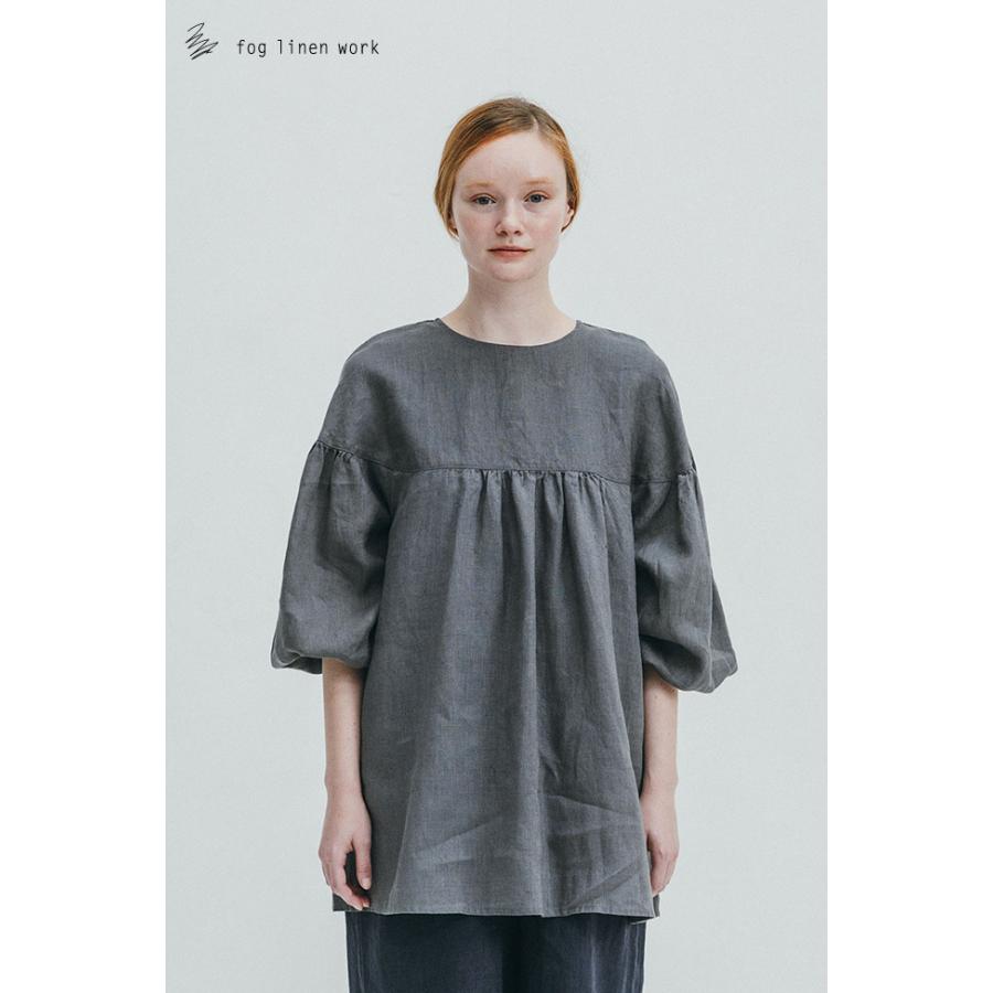 fog linen work（フォグリネンワーク） フィフィ チュニック アシェ 
