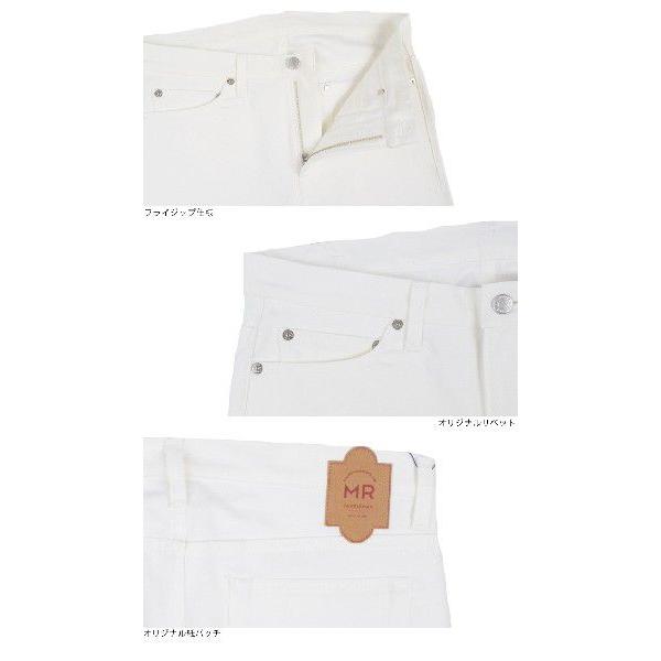 Mr.GENTLEMAN ミスタージェントルマン WHITE DENIM SKINNY ホワイト