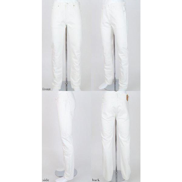 Mr.GENTLEMAN ミスタージェントルマン WHITE DENIM SKINNY ホワイト