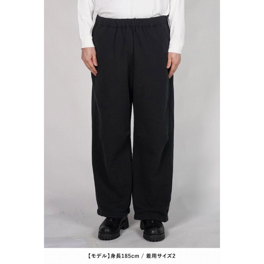 NTN(エヌティーエヌ) 3D KNEE TUCK DRAWSTRING TROUSERS GARMENT DYE