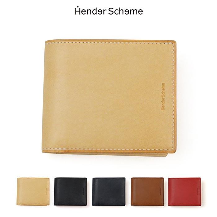 美品　エンダースキーマ 財布 half wallet 折り財布 ヌメ革 ナチ Hender Scheme（エンダースキーマ） ハーフフォルデッドウォレット