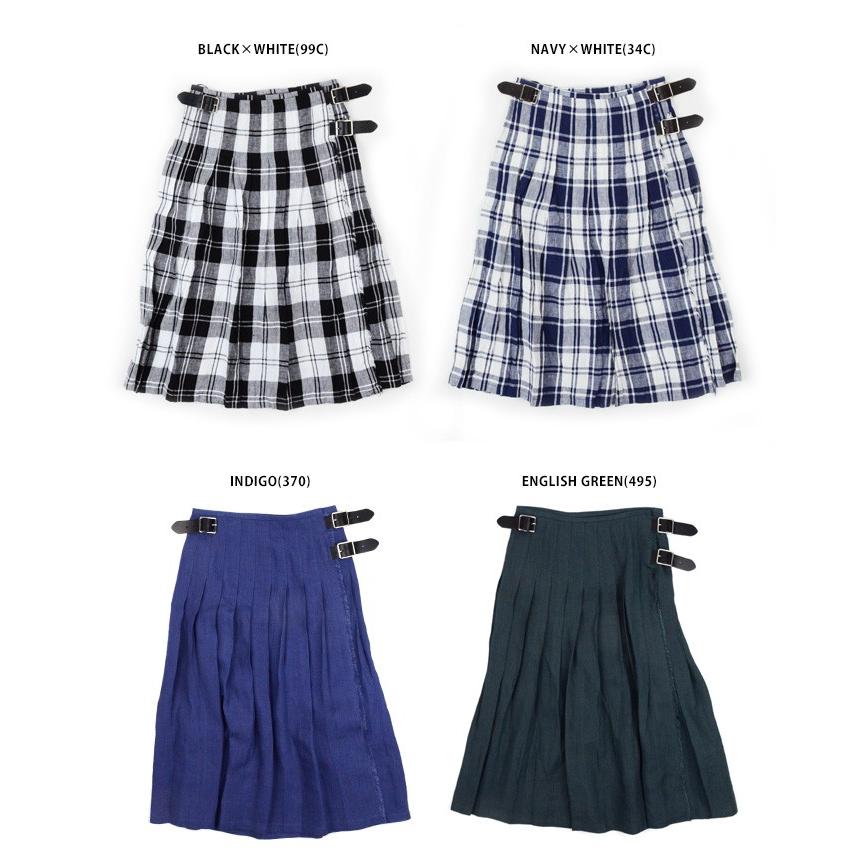 美品✦オニールオブダブリン プリーツ ラップスカート ローウエスト O'NEIL OF DUBLIN オニールオブダブリン)LOW WAIST PLEATS WRAP SKIRT