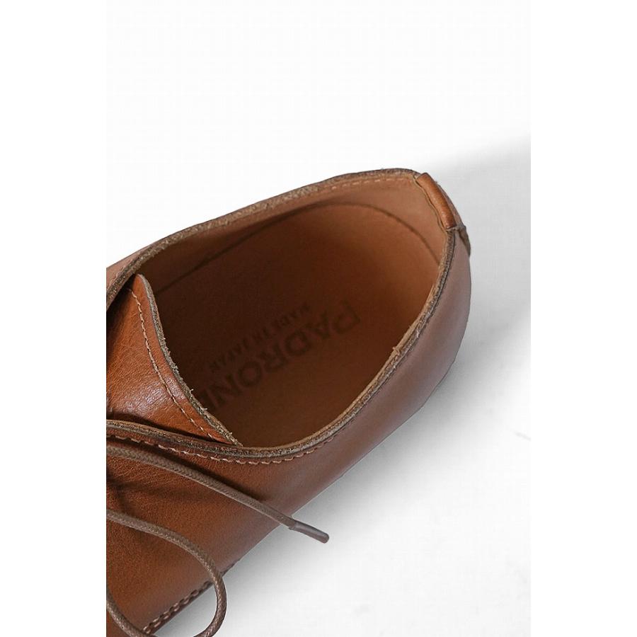 PADRONE（パドローネ） ダービープレーントゥシューズ DERBY PLAIN TOE