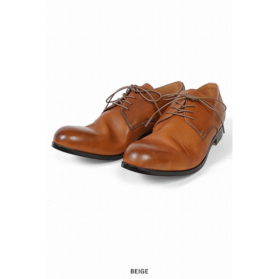 PADRONE（パドローネ） ダービープレーントゥシューズ DERBY PLAIN TOE
