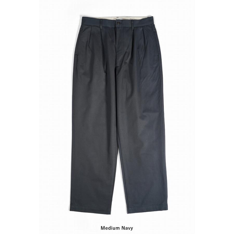 CIOTA（シオタ） 2 Tuck Chino Cloth Pants 2タックチノクロスパンツ