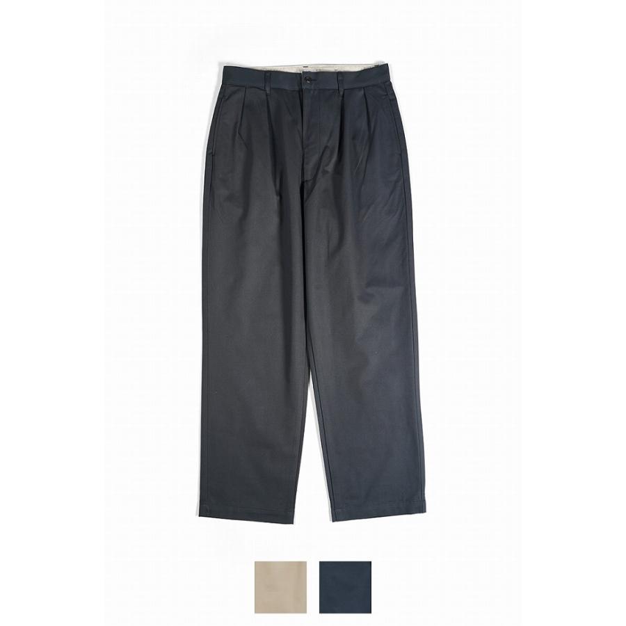 CIOTA（シオタ） 2 Tuck Chino Cloth Pants 2タックチノクロスパンツ
