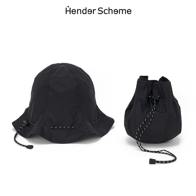 Hender scheme Kinchaku black 黒　数月使用美品　巾着 Hender Scheme (エンダースキーマ) kinchaku / キンチャク