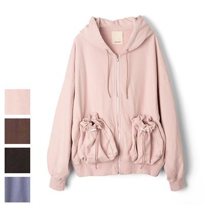 refomed / ジップパーカー/2/コットン/YLW/RECU-022 refomed（リフォメッド） refomed(リフォメッド）