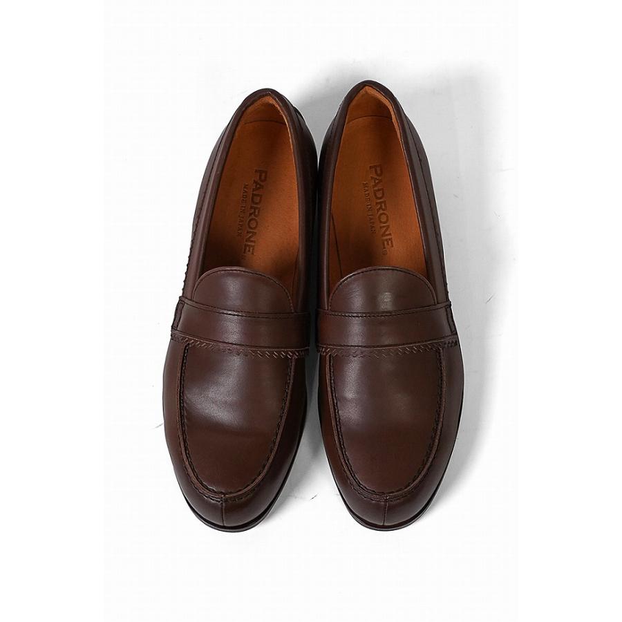 パドローネ PADRONE ピンキングローファー リック PINKING LOAFERS