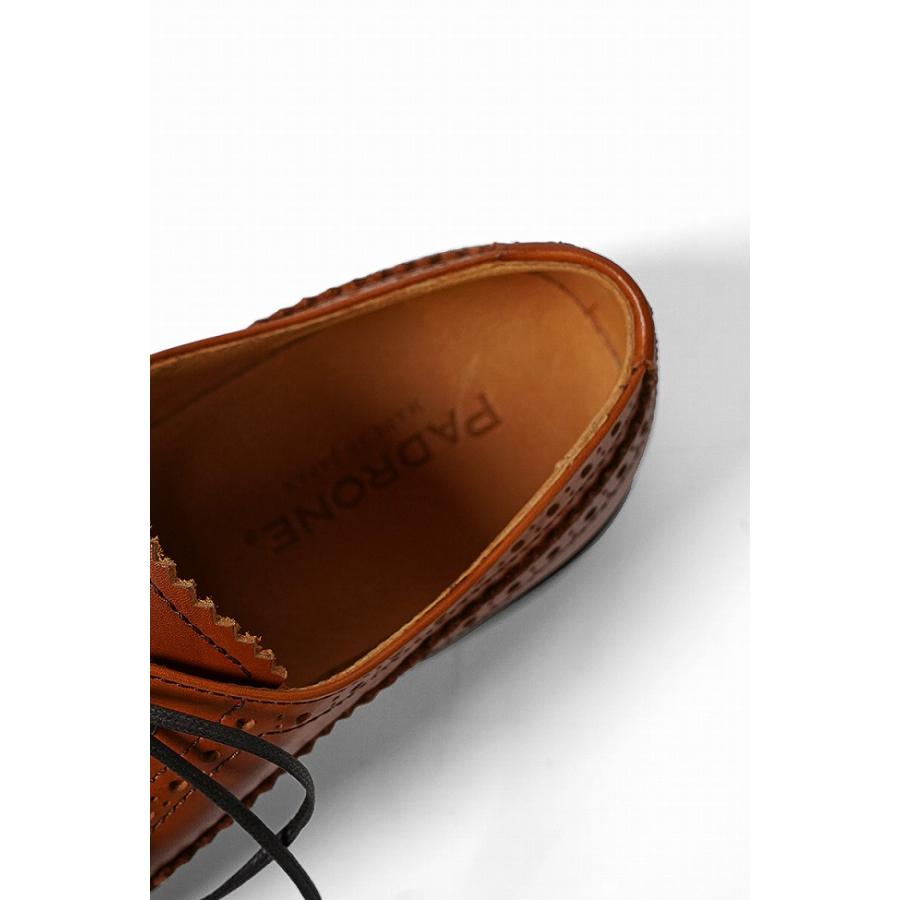 PADRONE（パドローネ） ウィングチップシューズ WING TIP SHOES