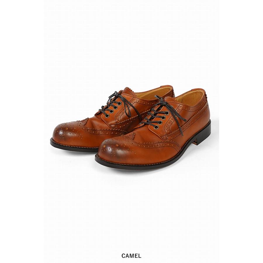 PADRONE（パドローネ） ウィングチップシューズ WING TIP SHOES 