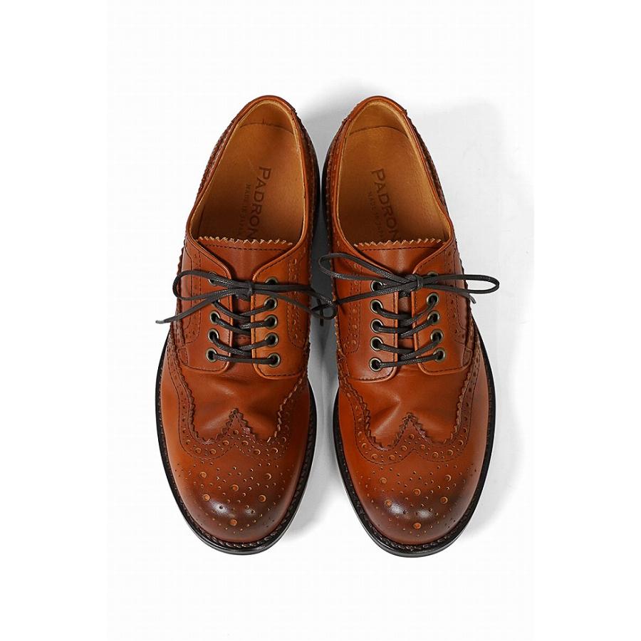 PADRONE（パドローネ） ウィングチップシューズ WING TIP SHOES
