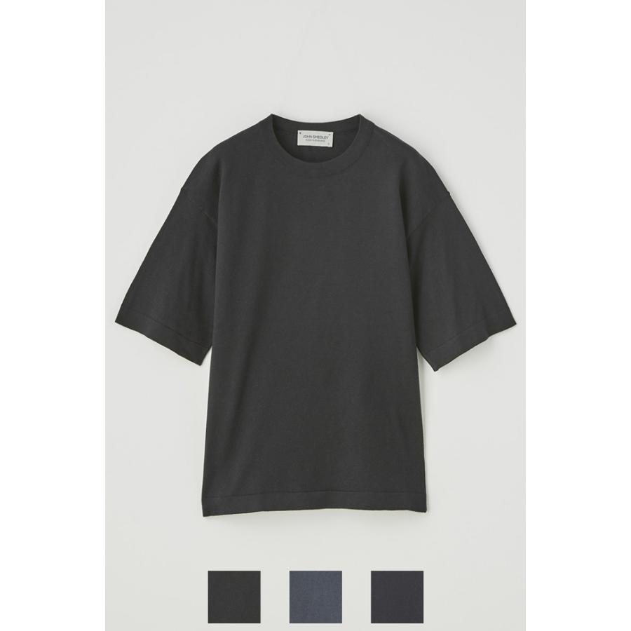 JOHN SMEDLEY（ジョンスメドレー） レディース 30G 半袖クルーネック