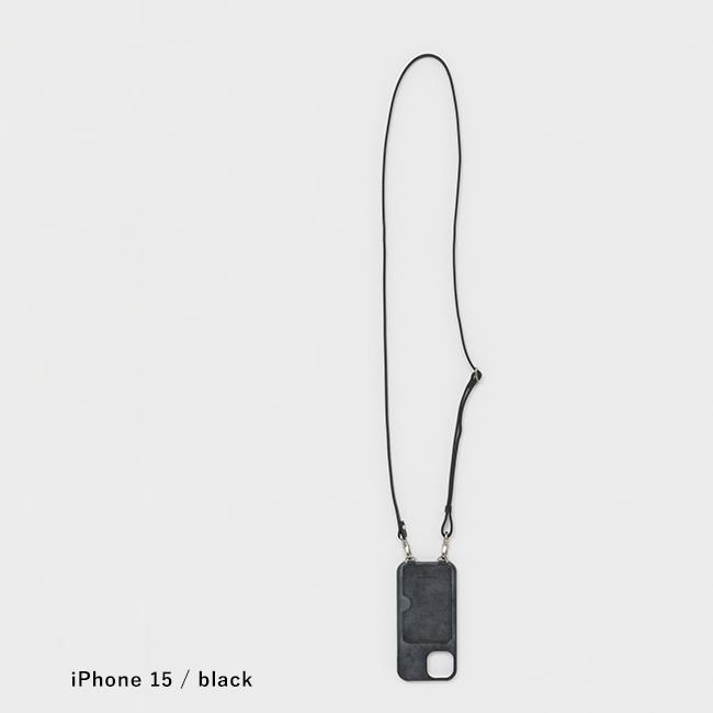 Hender Scheme（エンダースキーマ） iPhone case with strap