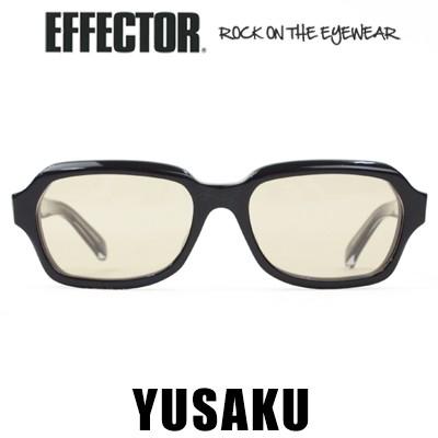 エフェクター EFFECTOR YUSAKU ユーサク ブラック 松田優作 サングラス 