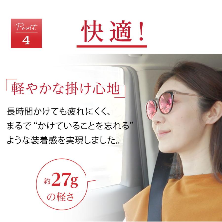 アイブレラ タイムレス サングラス 紫外線 ブルーライト 運転 ドライブ