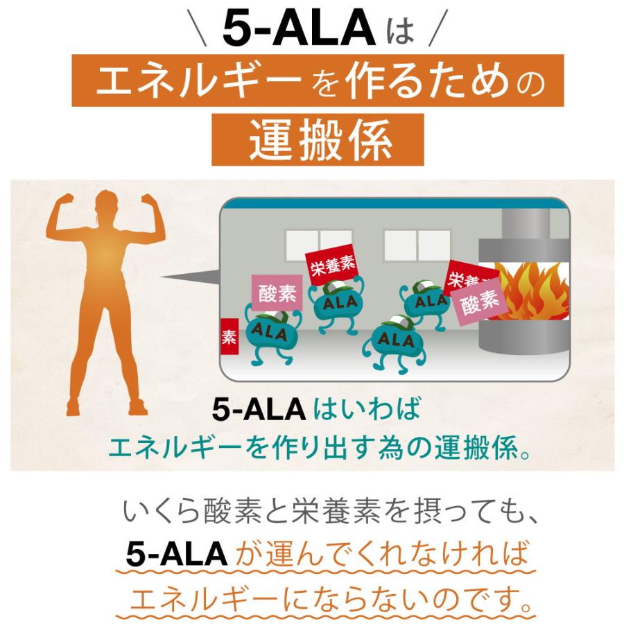 キヤンファーマ(旧ネオファーマジャパン)最新製品 5-ALA 50mg アミノ酸 二酸化チタン不使用 遮光性に優れた植物性ブラウンカプセル 60粒 (60日分)×5 正規品｜womenjapan｜10