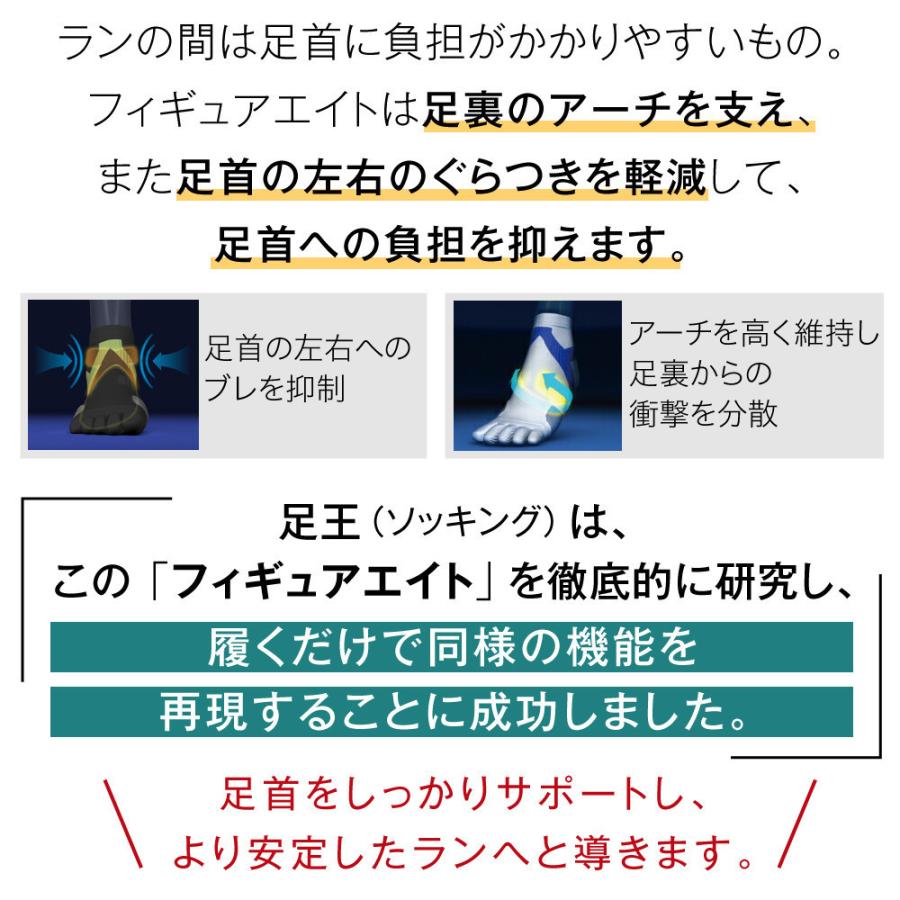 送料無料 ファイテン 足王(ソッキング)5本指 メタックス レディース ランニング ランナー ウォーキング｜womenjapan｜06