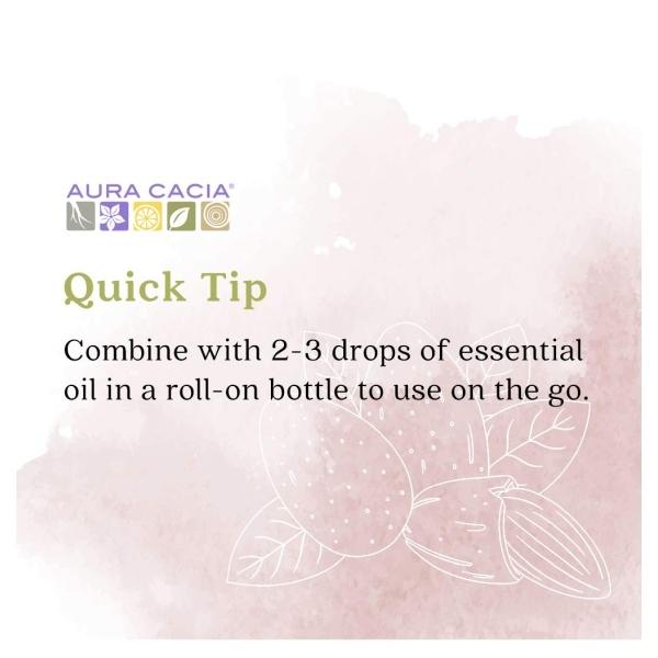 オーラカシア オーガニック スキンケアオイル スイートアーモンド 118ml(4floz) Aura Cacia Organic Sweet