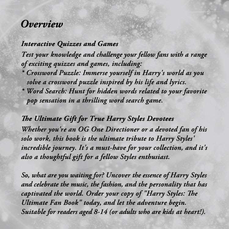 【洋書】ハリー・スタイルズ ジ・アルティメット・ファン・ブック 2023 / 4 [ジェイミー・アンダーソン] Harry Styles The Ultimate Fan Book｜womensfitness｜04