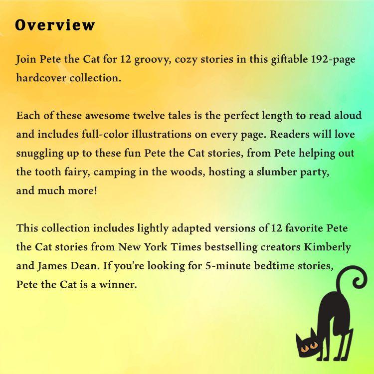 【洋書】ピートザキャット 5ミニッツベッドタイムストーリ ー [キンバリー・ディーン / ジェームス・ディーン] Pete the Cat 5Minute Bedtime Stories｜womensfitness｜02