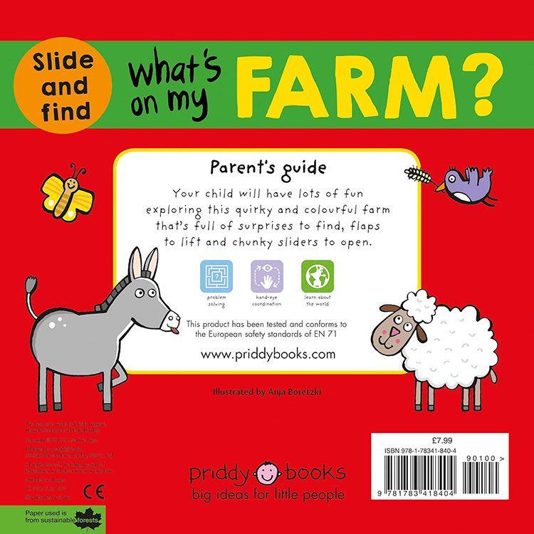 【洋書】ワッツ・オン・マイ・ファーム? [ロジャー・プリディ] What's on My Farm？: A slide-and-find book with flaps [Roger Priddy] 仕掛け絵本｜womensfitness｜04