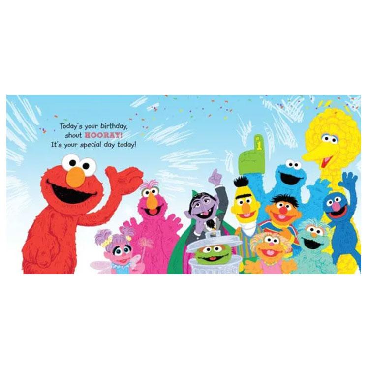 【洋書】ハッピーバースデー！ [セサミワークショップ] Happy Birthday！: A Birthday Party Book [Sesame Workshop] セサミストリート エルモ｜womensfitness｜09